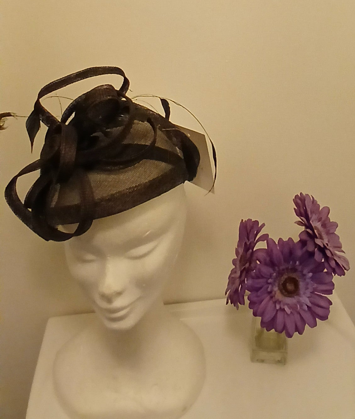 Black Facinator with Hairband