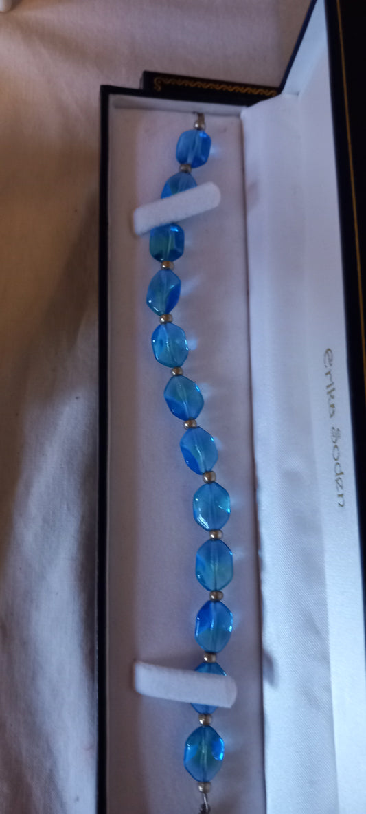 Blue bracelet