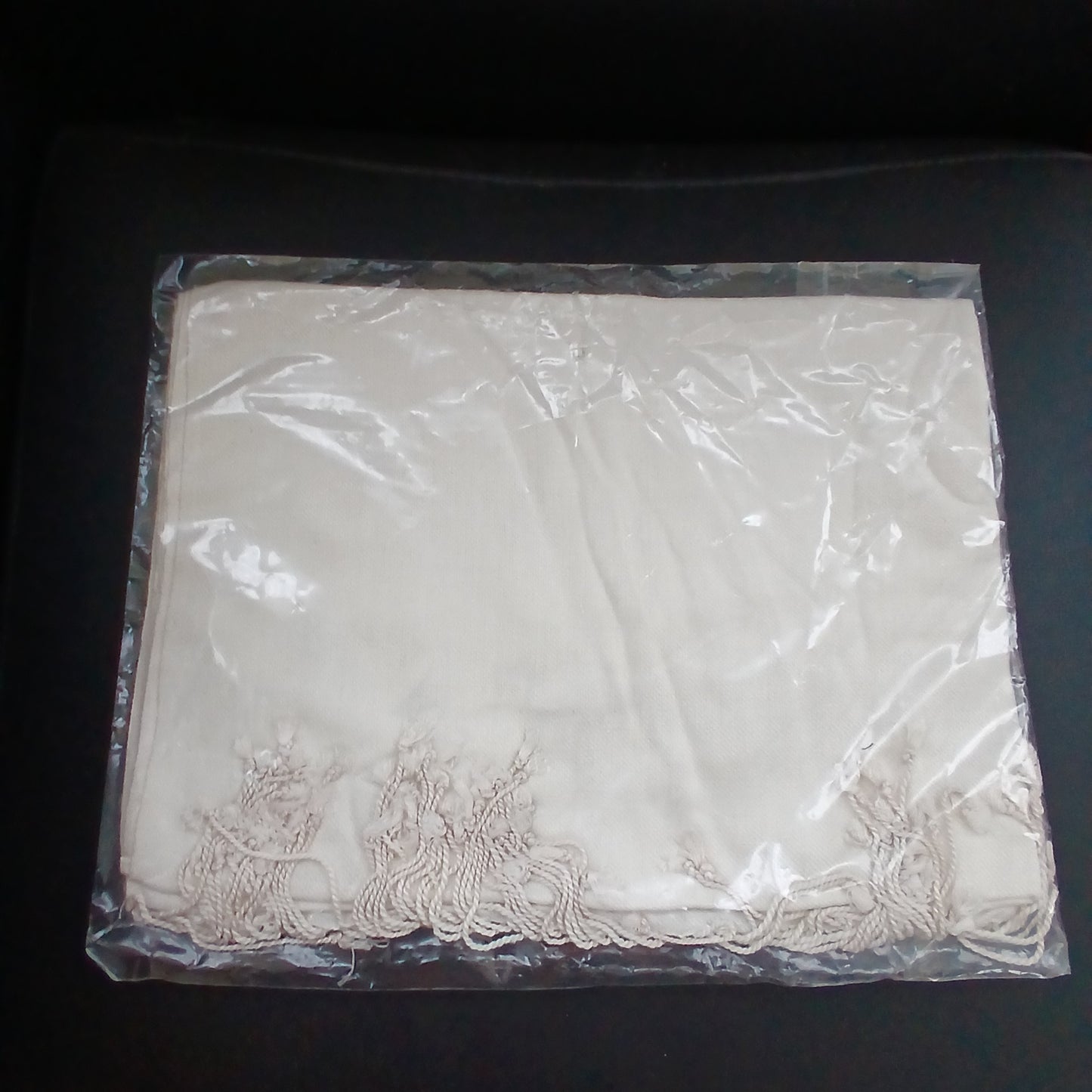 pashmina shawl ivory