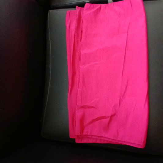 shawl taffeta candy pink