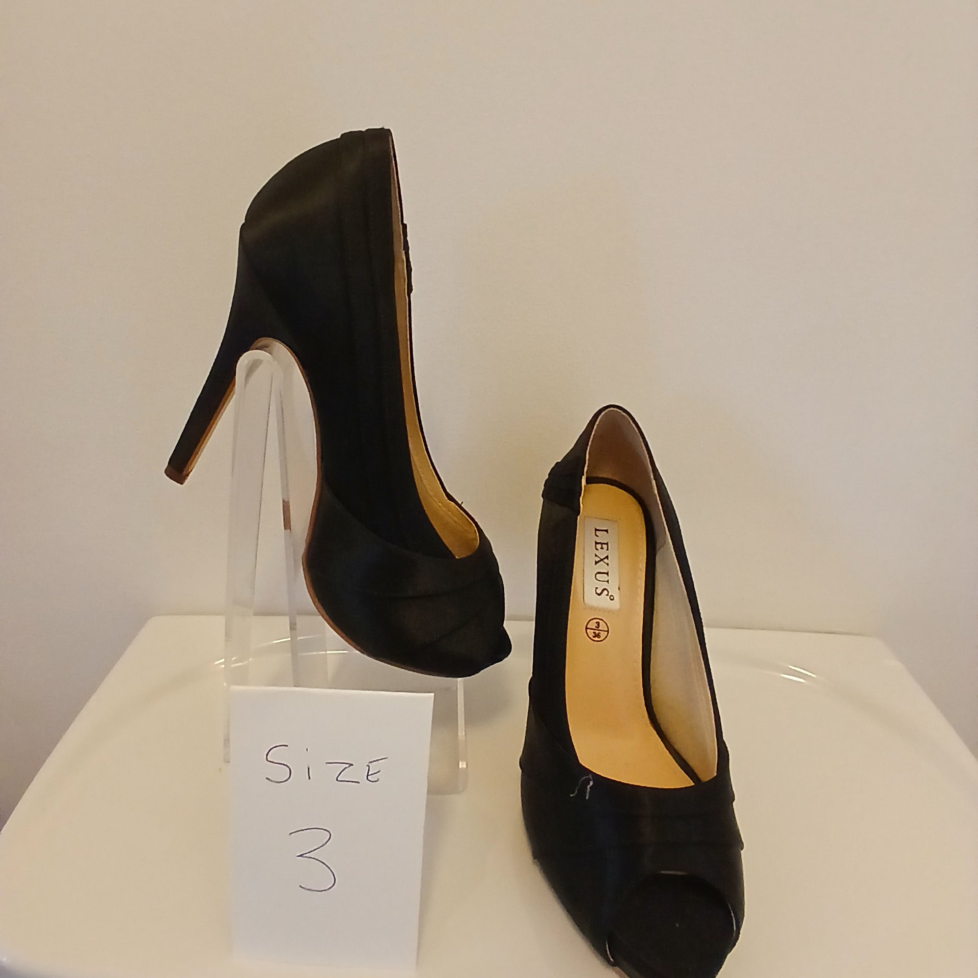 Lexus size 3 platform shoes 