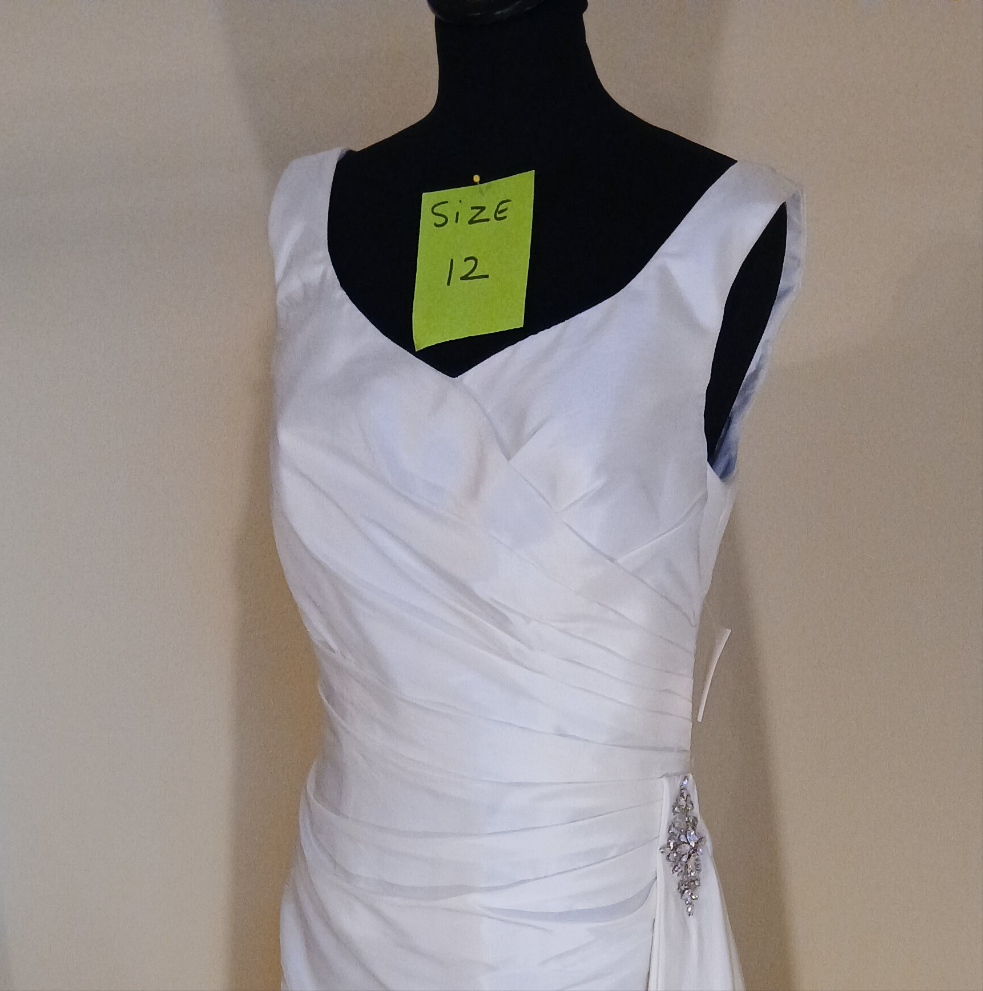 ruched dress with straps 