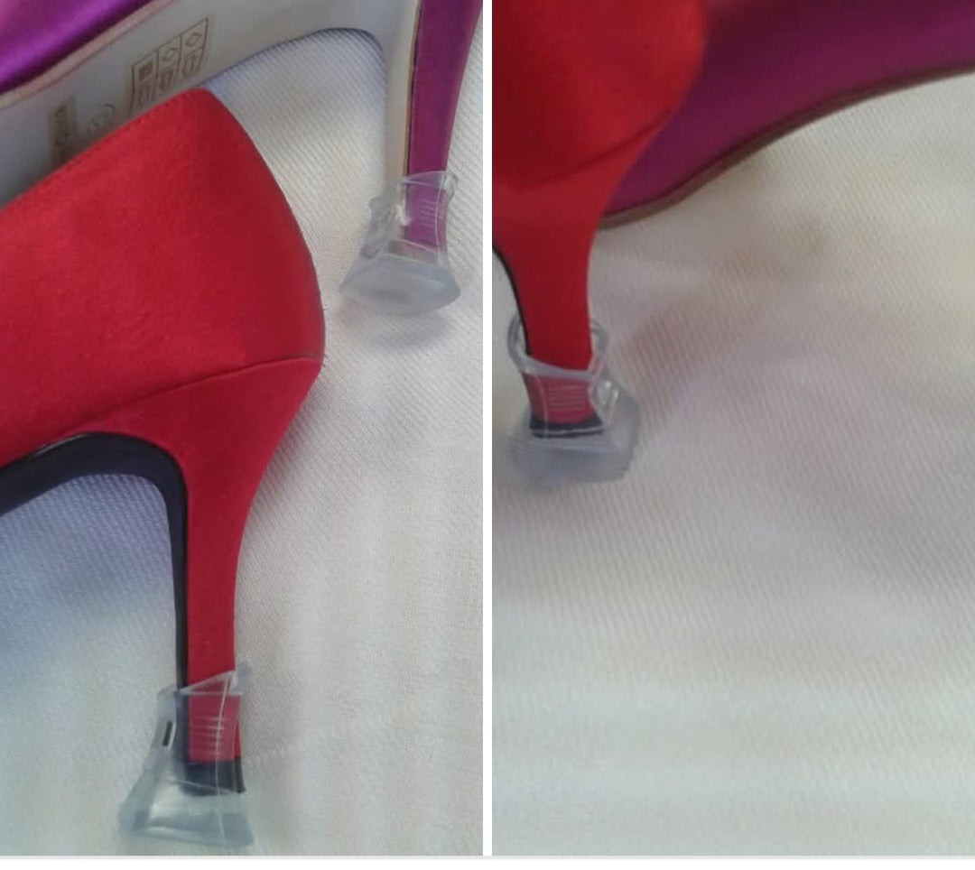 Shoe Heel Protectors available from erikasfashionandbridal.com check out our clearance