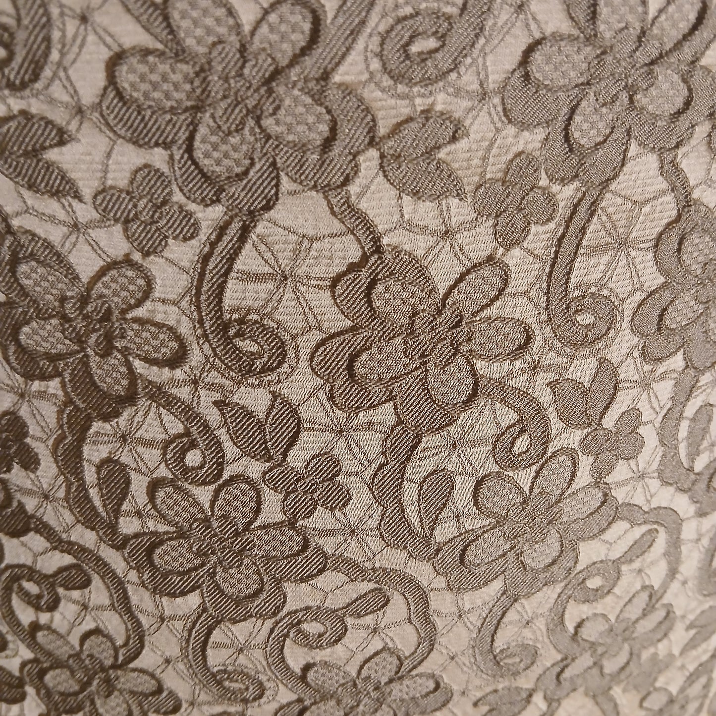 close up of beautiful fabric