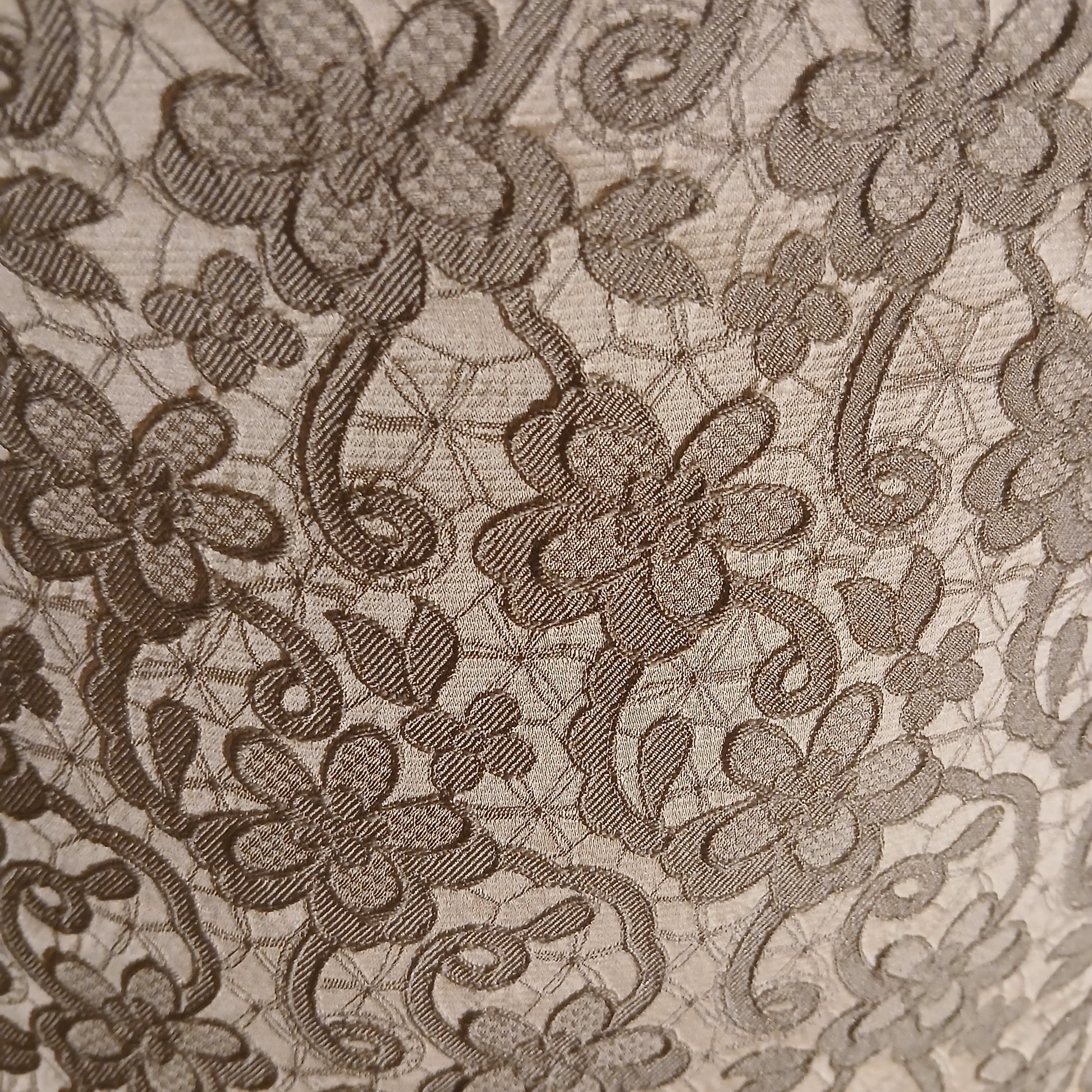 close up of beautiful fabric