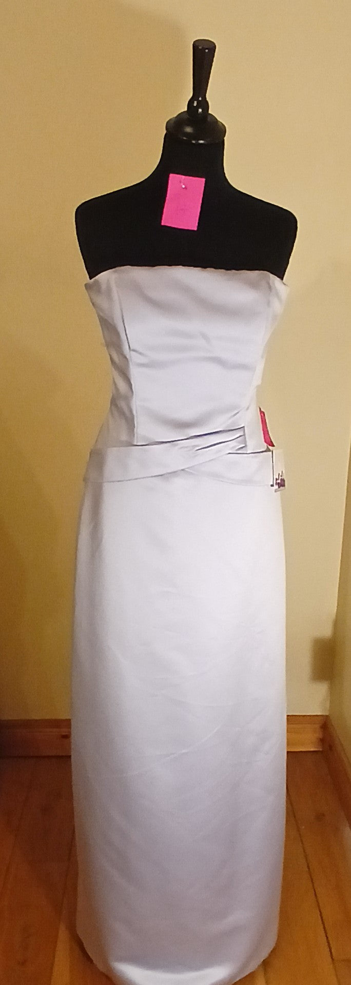  size 12 lilac satin dress