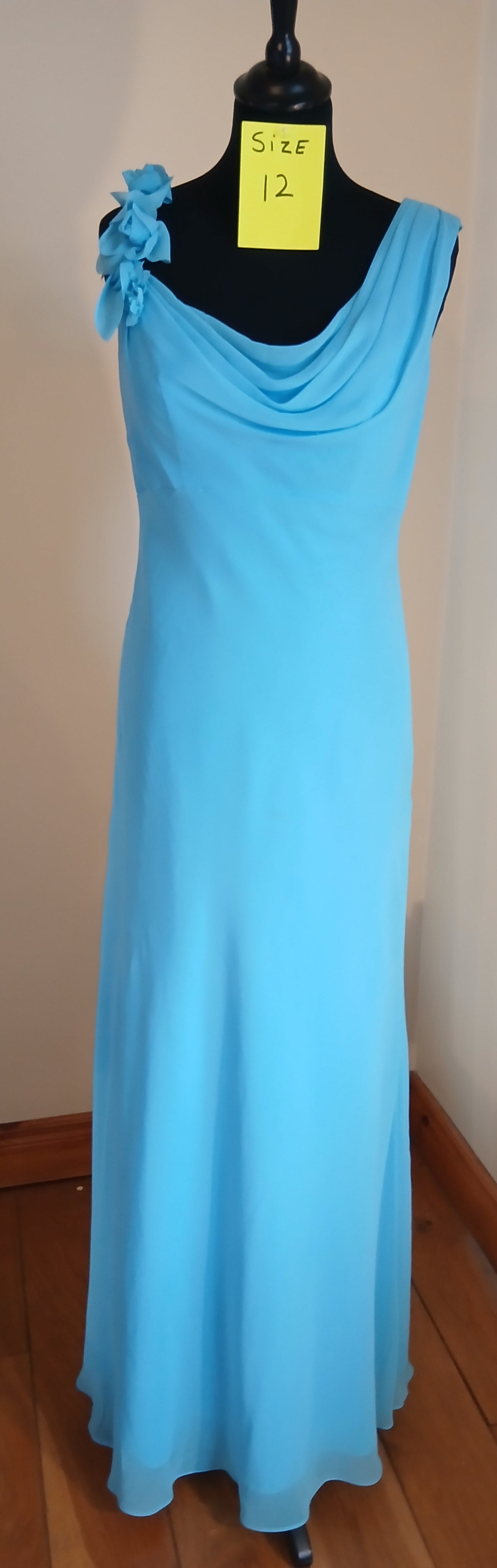 Blue size 12 dress