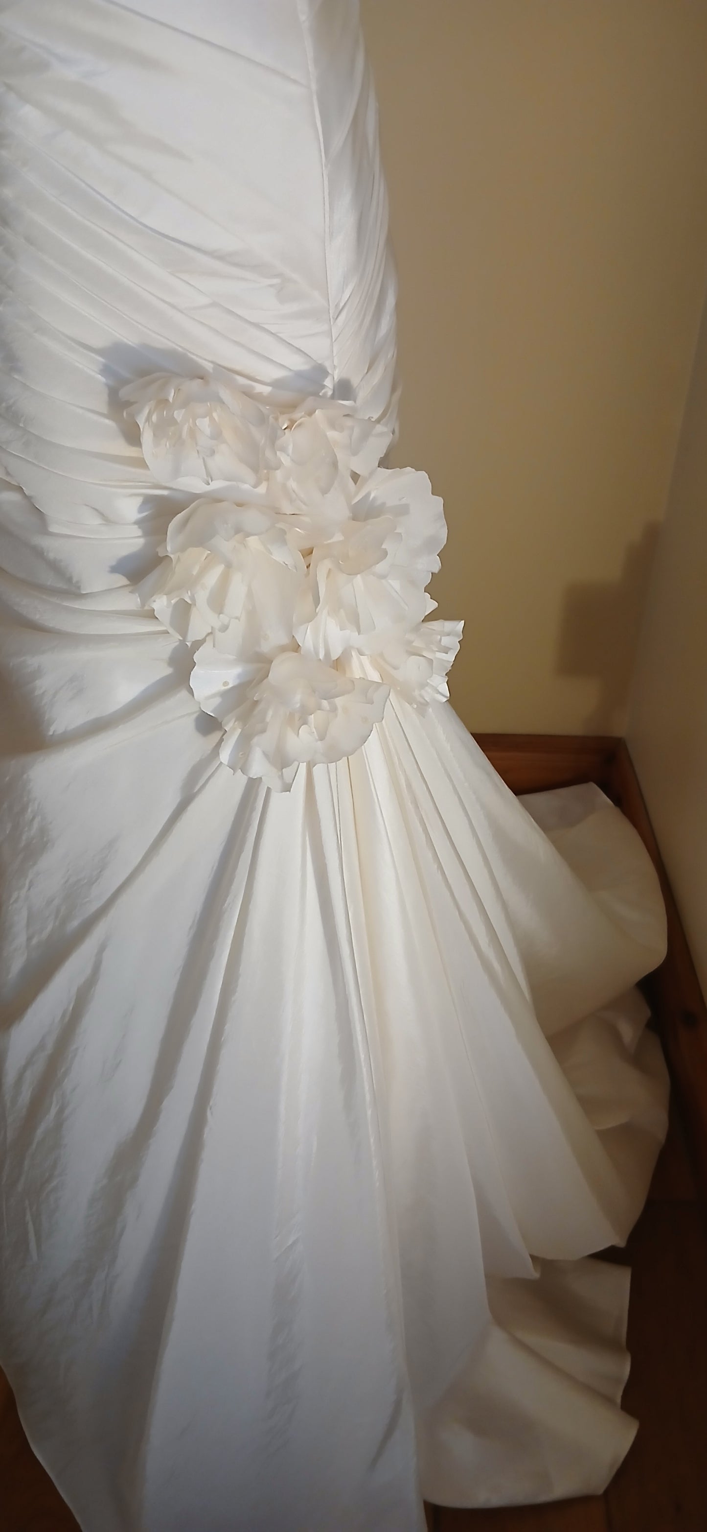Wedding dress size Florence 12 ivory  taffeta clearance  sale