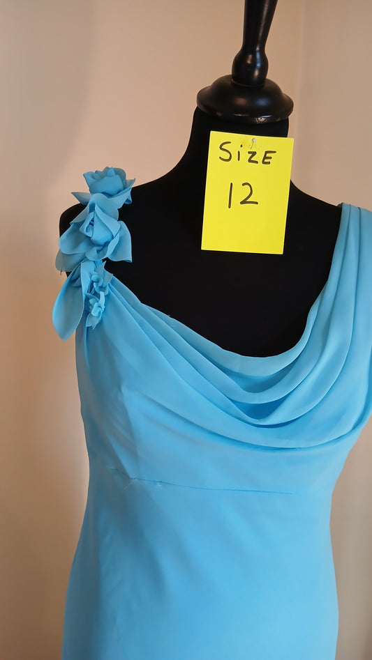 Blue size 12 dress