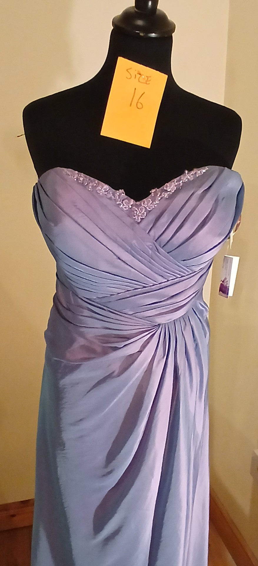  size 16 taffeta dress beautiful designed dress