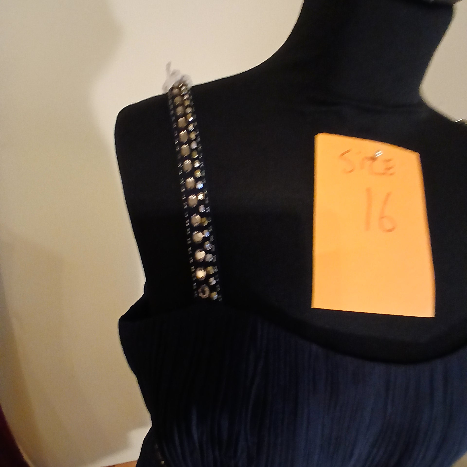 "beaded strap detail"
