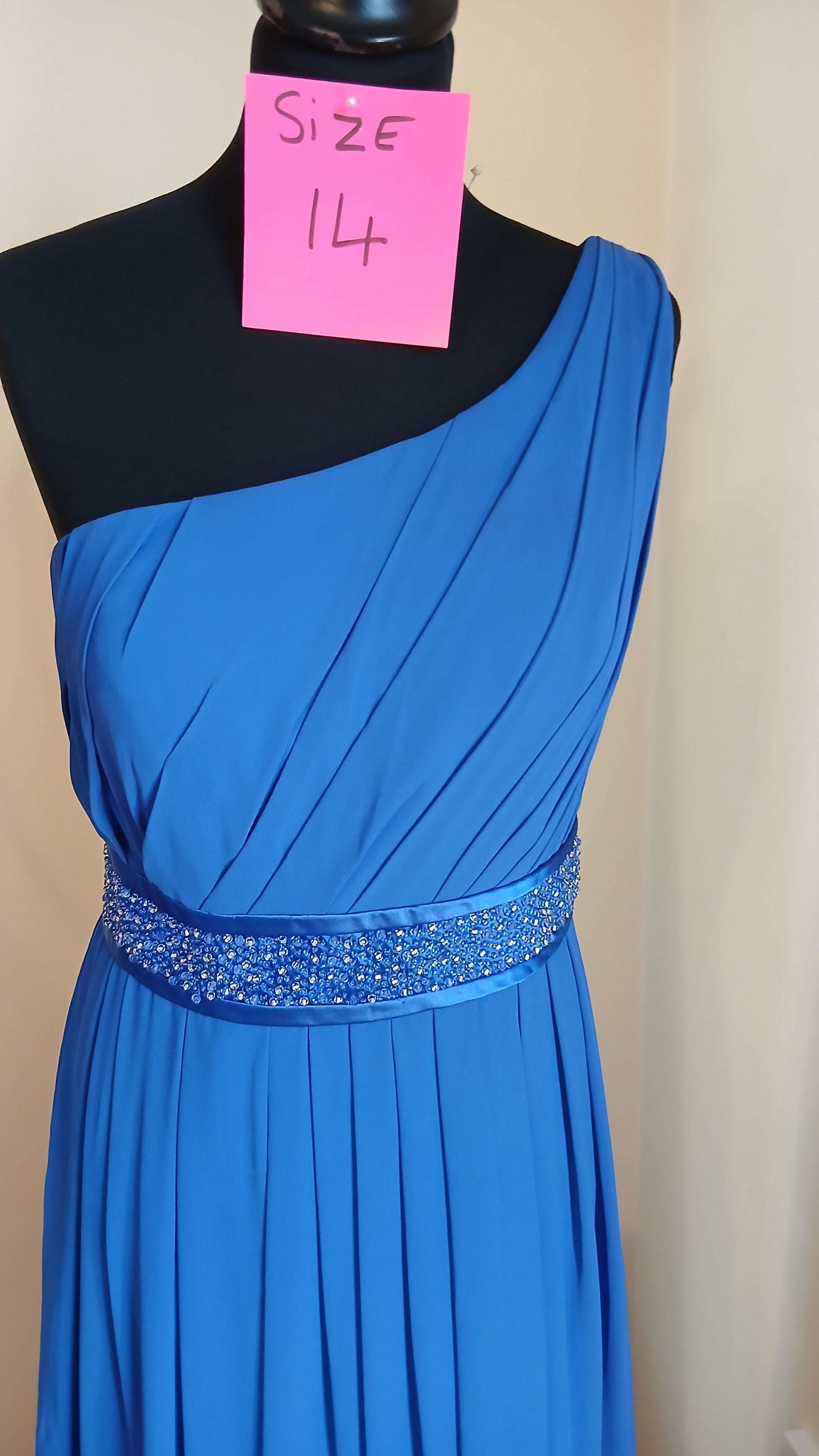 size 14 royal blue dress